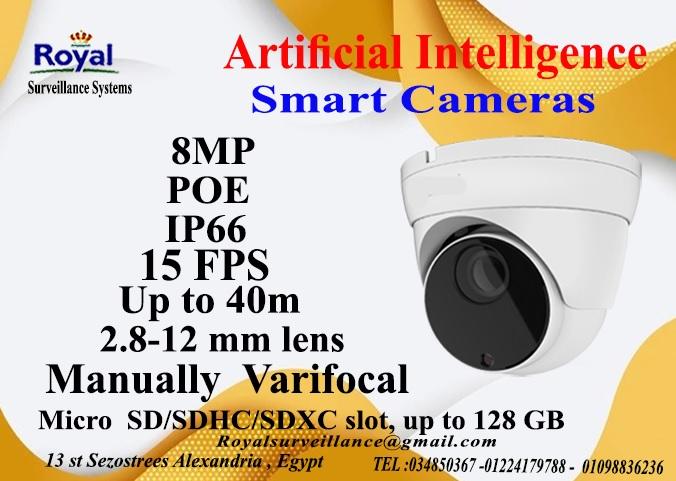 أحدث كاميرات مراقبة الداخلية الذكية 8MP  بعدسات متغيرة يدويا 438686713