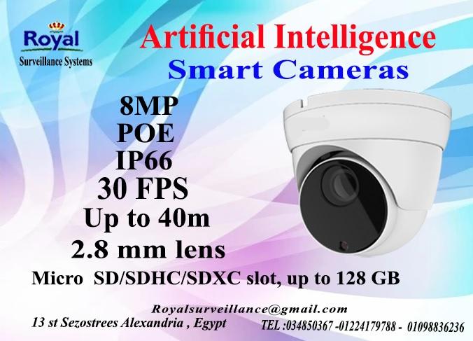 أحدث كاميرات مراقبة الداخلية الذكية 8MP  بعدسات ثابتة 240027800