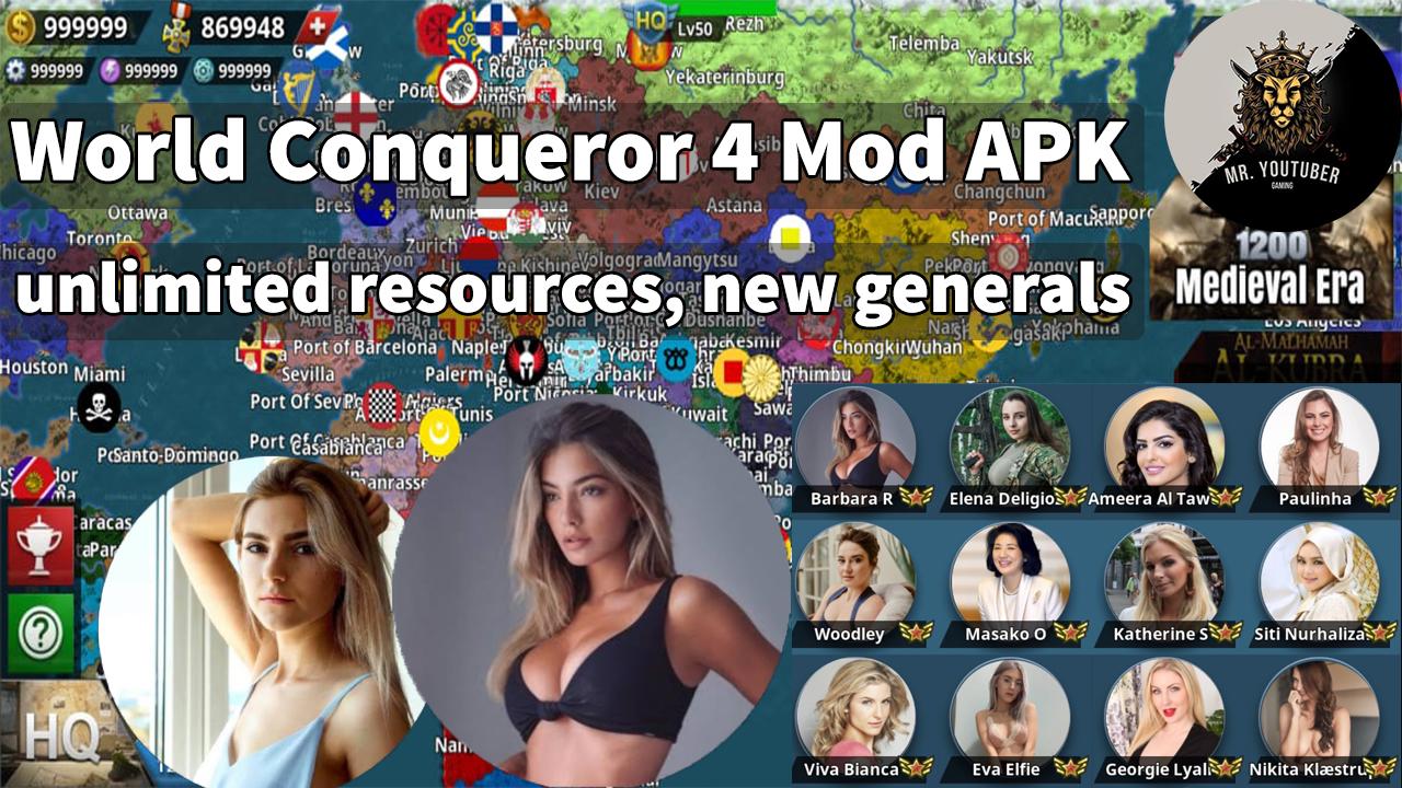 World Conqueror 4 Mod APK Indonesian Mod Unlimited Resources World Conqueror 4 Mod APK Indonesian Mod Unlimited Resources